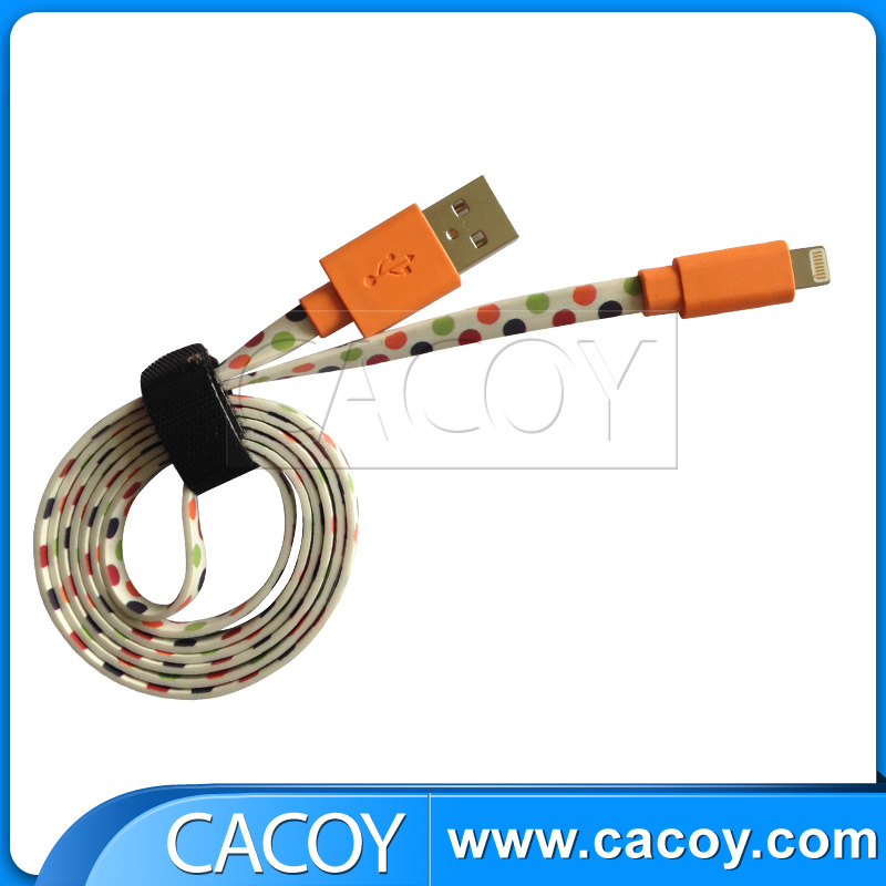 Heat transfer flat mfi cable